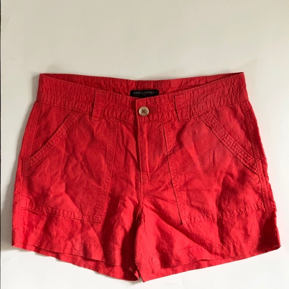 Banana Republic Pants - {banana republic} coral shorts
